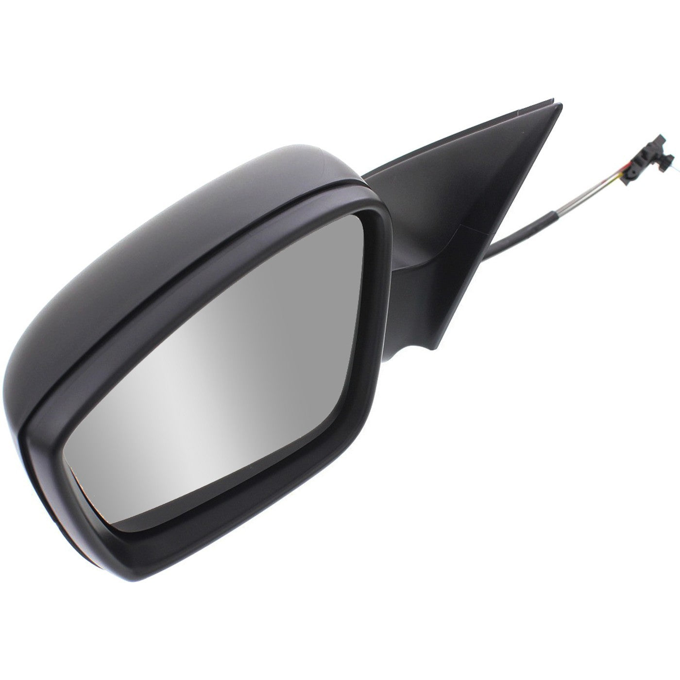 Manual Mirror for Volkswagen Jetta Sedan (2011–2018) Driver Side Textured