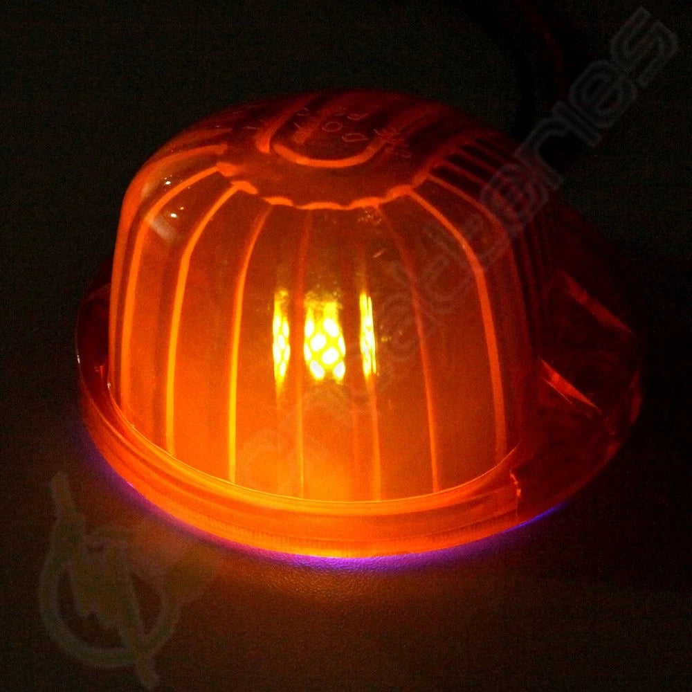 5X T10 8-3020-SMD LED Amber Roof Cab Marker Lights for Chevrolet GMC