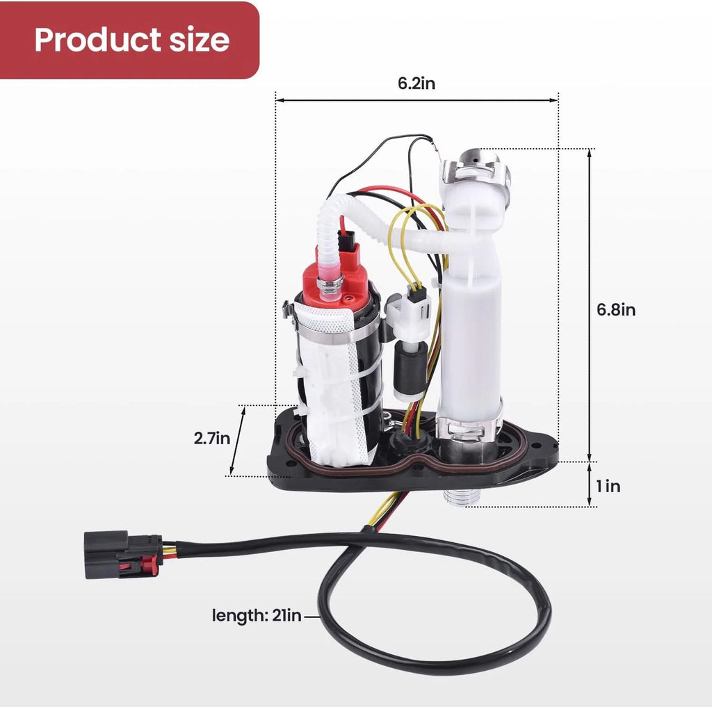 Fuel Pump for Harley Davidson Sportster 883 1200 Iron XR1200 (2007–2019) 75305-07A