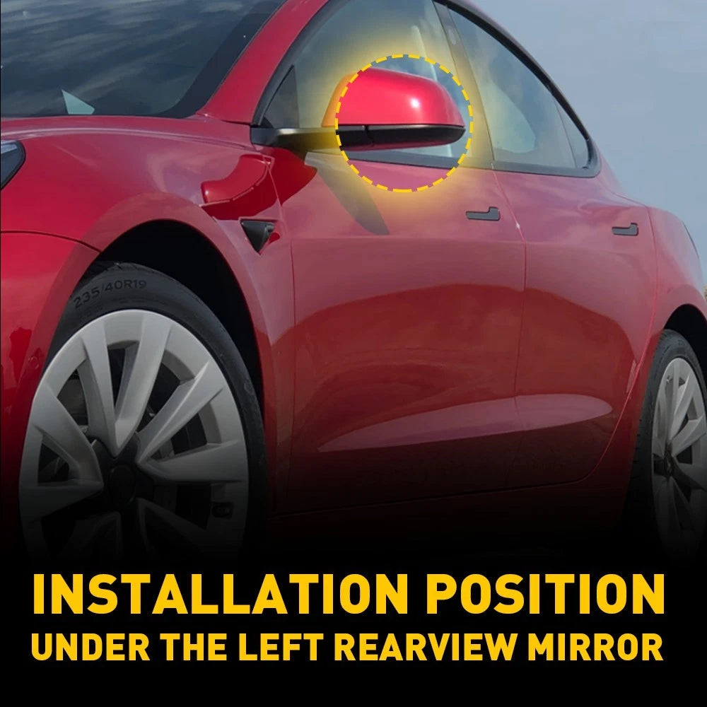 Left Rearview Mirror Lower Cover for Tesla Model 3 (2017-2023)