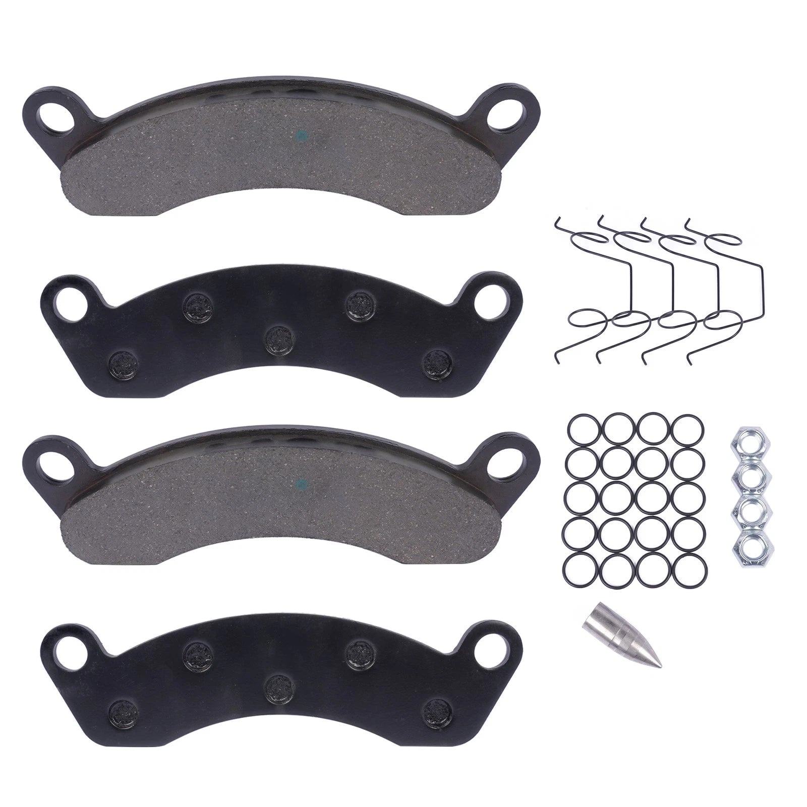 Set of 2 Semi-Metallic Disc Brake Pads for Dexter Trailer Axle (10k 12k)