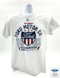 Ford T-Shirt Light Gray Vintage 1903 American Muscle for Ford Motor Co (1903–1903)
