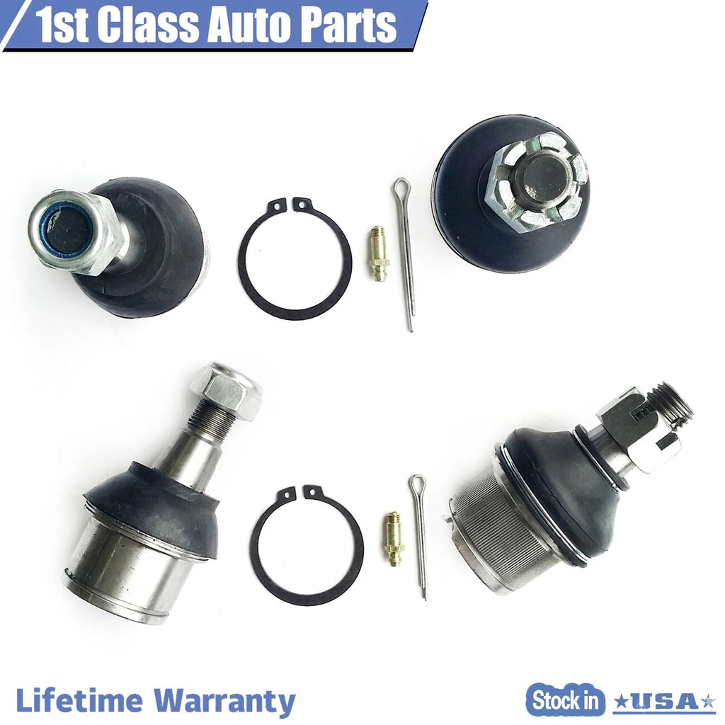 Set of 2 Front Suspension Upper & Lower Ball Joints for Ram 2500 3500 (2003–2014)