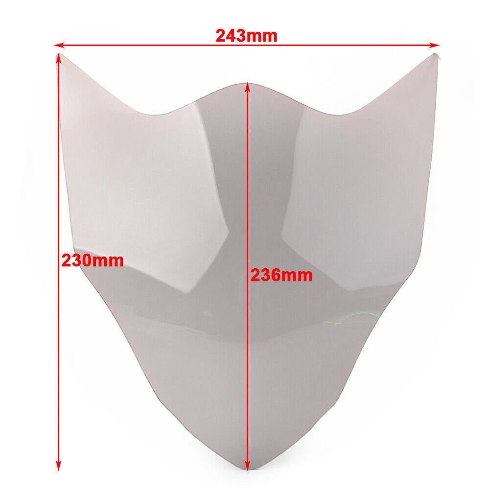 Smoke Headlight Guard Shield Lens Cover for Suzuki GSX-R600 (2014–2020)