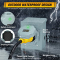 30 Amp Power Cord with Inlet Box for RV and Generator (25 FT)