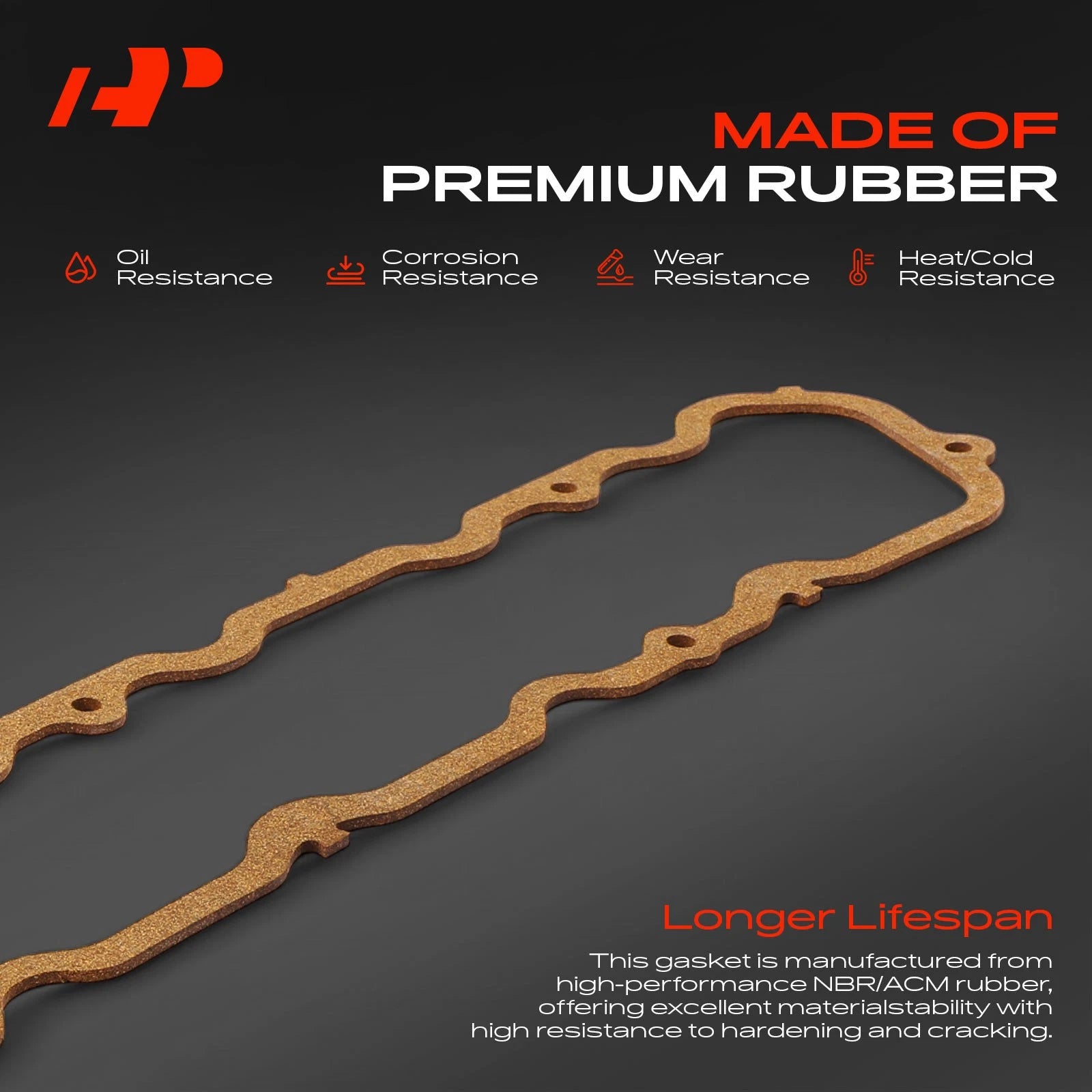 Engine Valve Cover Gasket for Ford Mustang (E-100, E-200, E-300)