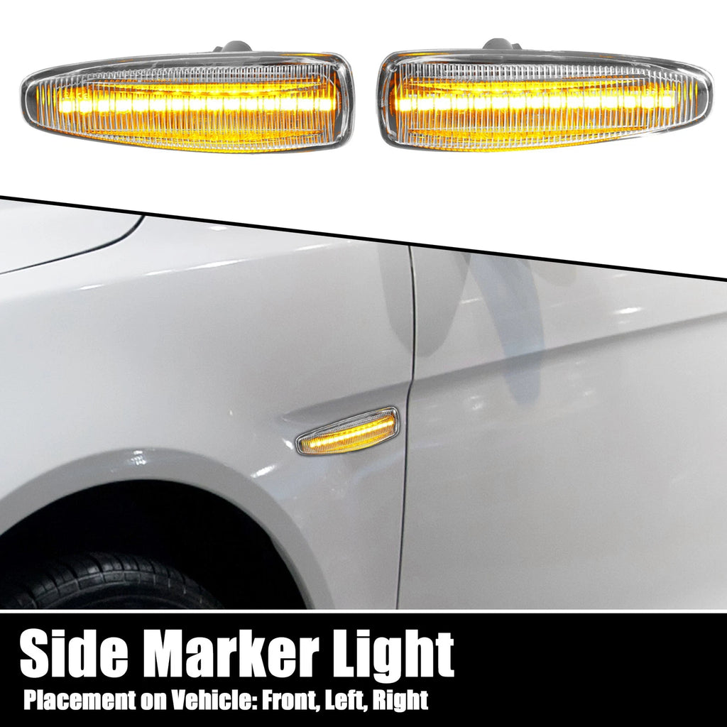 1 Pair LED Side Marker Light for Mitsubishi Lancer VIII (2003–2007) 8351A001