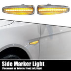 1 Pair LED Side Marker Light for Mitsubishi Lancer VIII (2003–2007) 8351A001