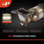 Steel Catalytic Converter for Honda CR-V L4 2.4L (2007–2011)