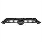 Front Upper Grille for Toyota 4Runner (2014) w/Badge Slot, Black Trim