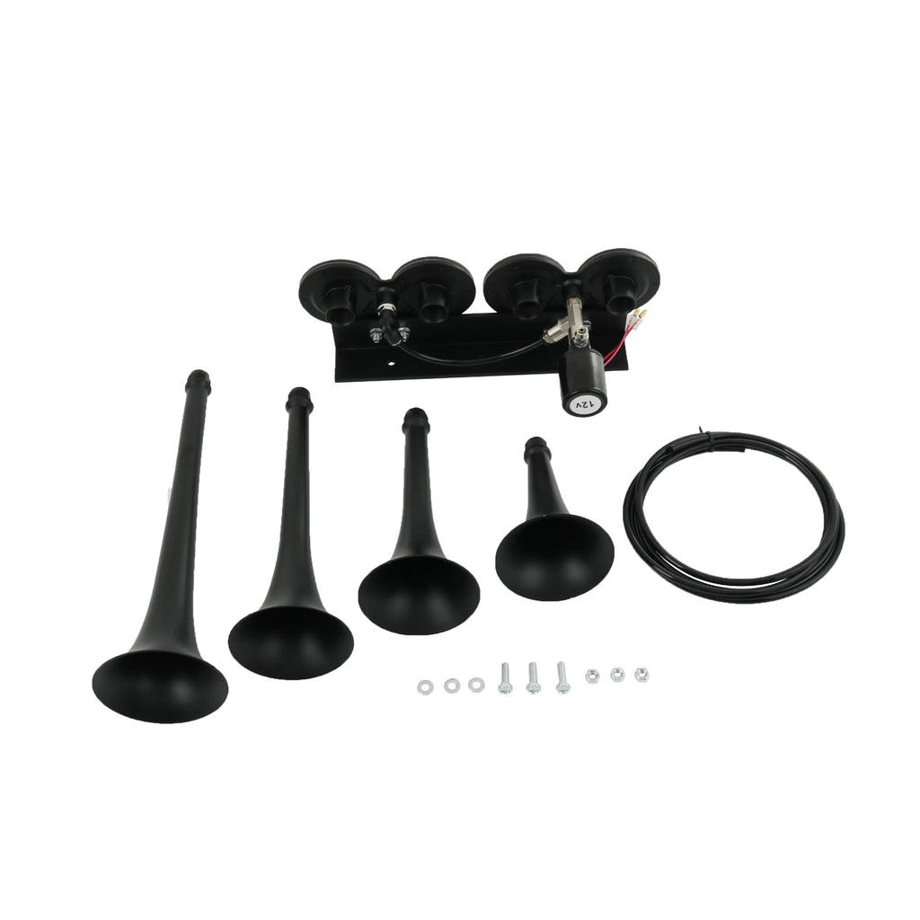 4 Trumpet Air Horn for Car Truck Boat (12V/24V)