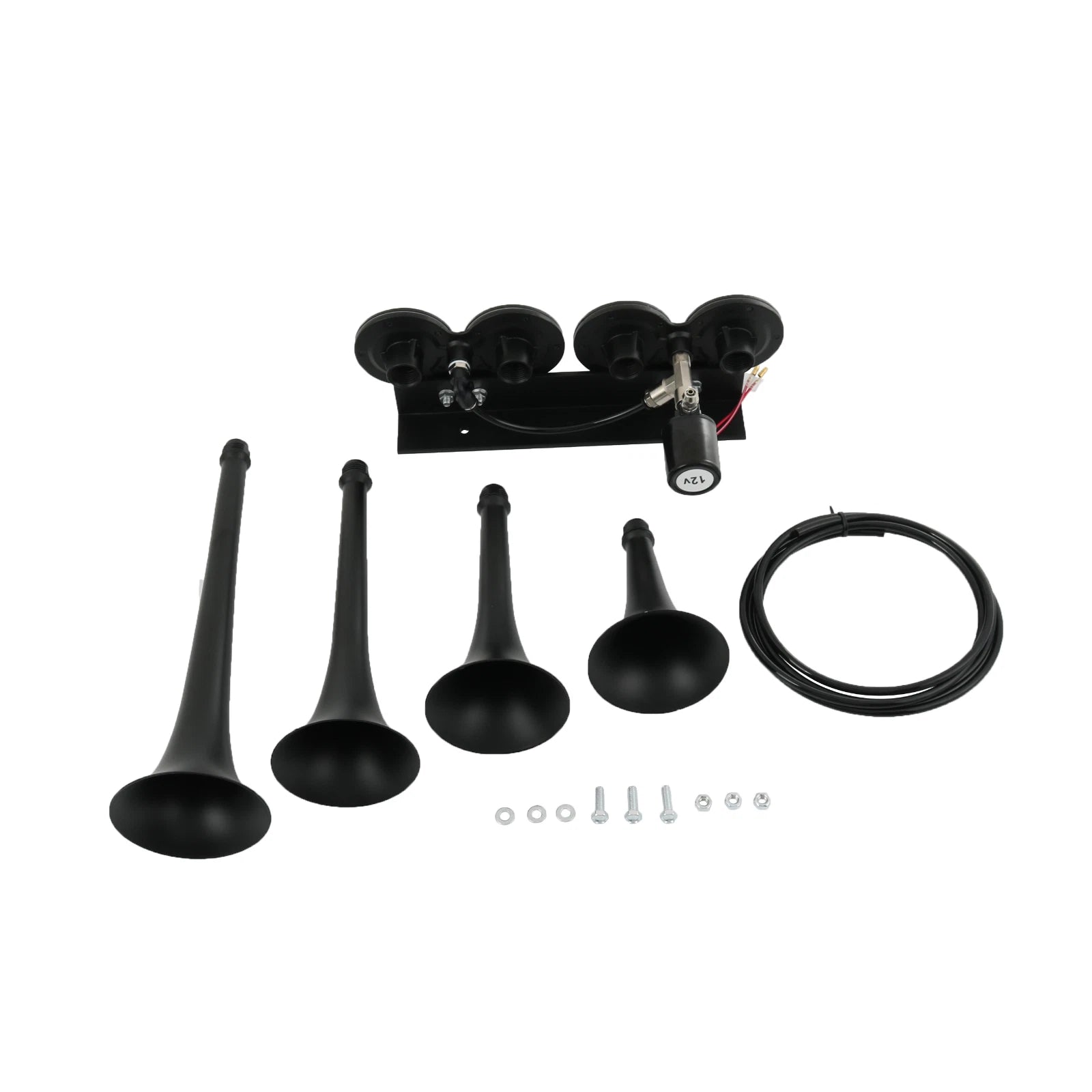 4 Trumpet Air Horn for Car Truck Boat (12V/24V)
