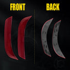 Pair Rear Bumper Reflectors for Mercedes-Benz GL X164 (2010–2012)