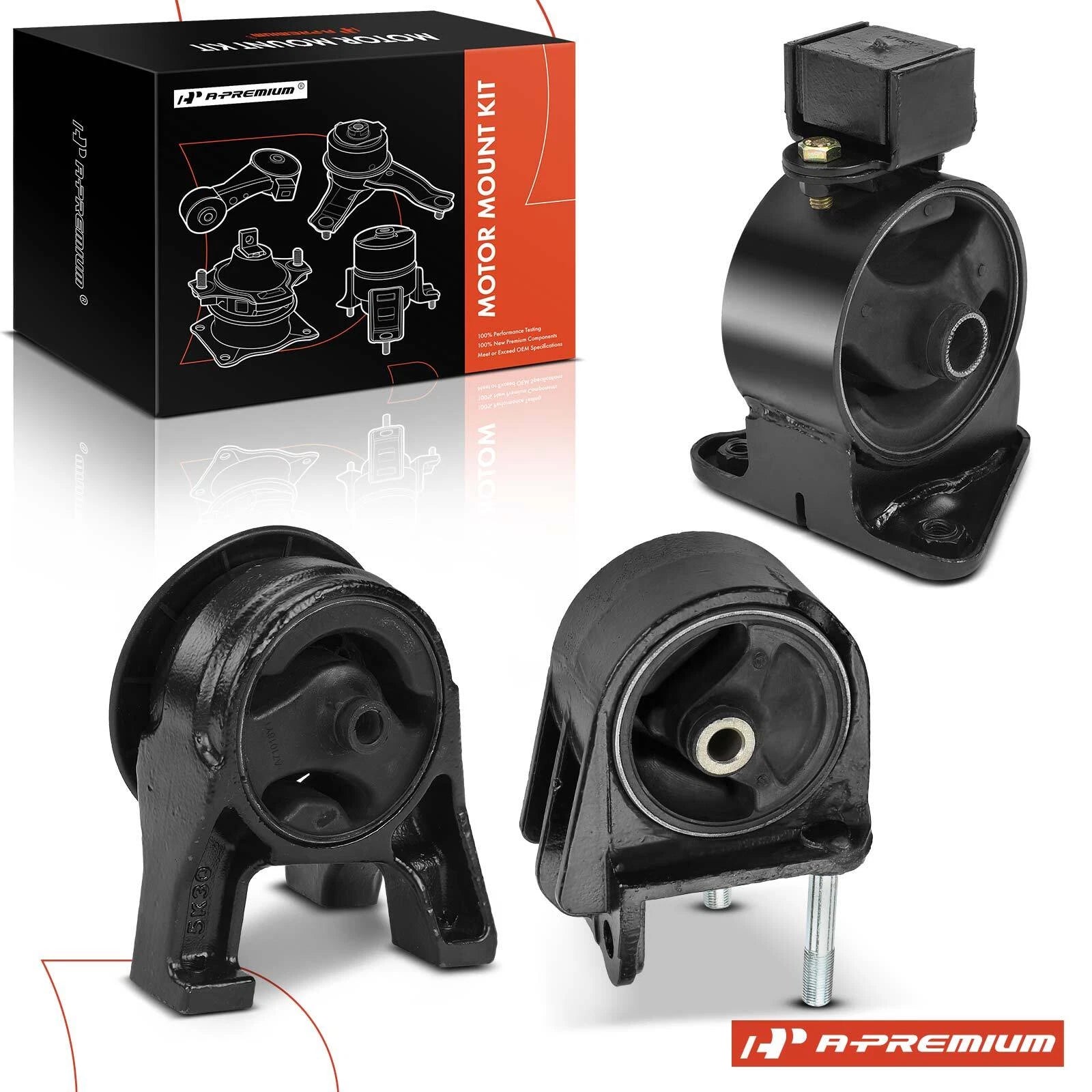 3X Engine Motor & Transmission Mount for Kia Sorento (2011–2013)