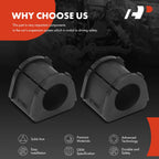 2X Front Sway Bar Bushings for Mitsubishi Montero Sport (1997–2004)