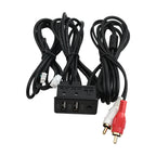 USB + Type C + AUX Socket Base for Cars and Boats (145cm Cable)