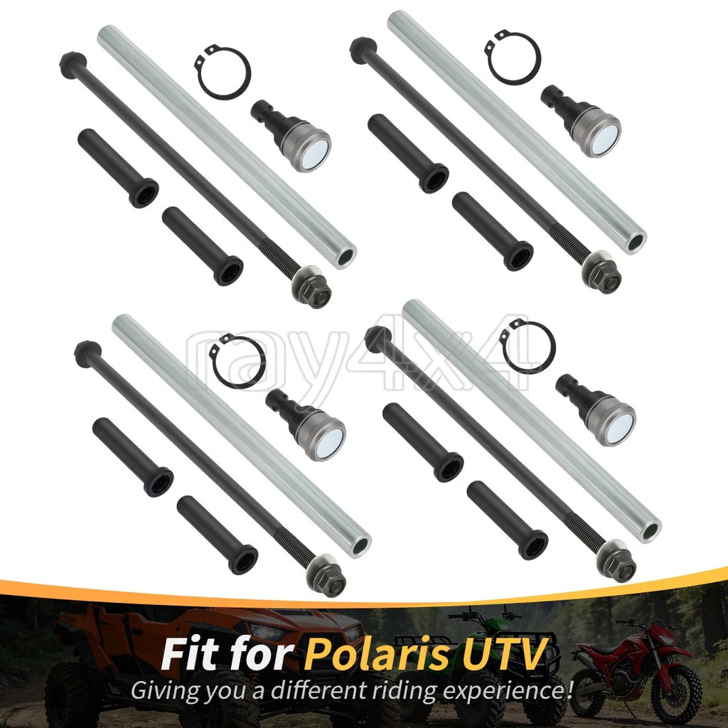 Front Upper A-Arm Bushing Ball Joint Kit for Polaris RZR 570 800 S 4 (2008–2022)