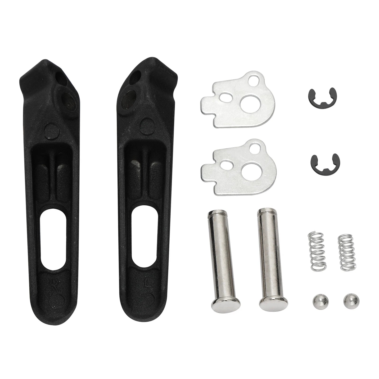 Rear Passenger Footrests Footpegs for Honda CB600F Hornet (2007–2013)