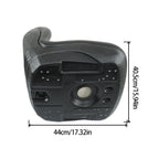 Black Bucket Seat for John Deere Skid Steer (240–332)