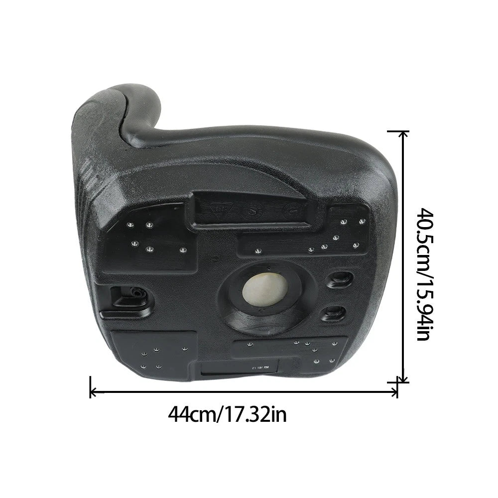 Black Bucket Seat for John Deere Skid Steer (240–332)