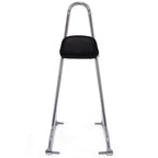 20" Chrome Sissy Bar Backrest Pad for Harley Sportster XL 883 1200 (1996–2003)