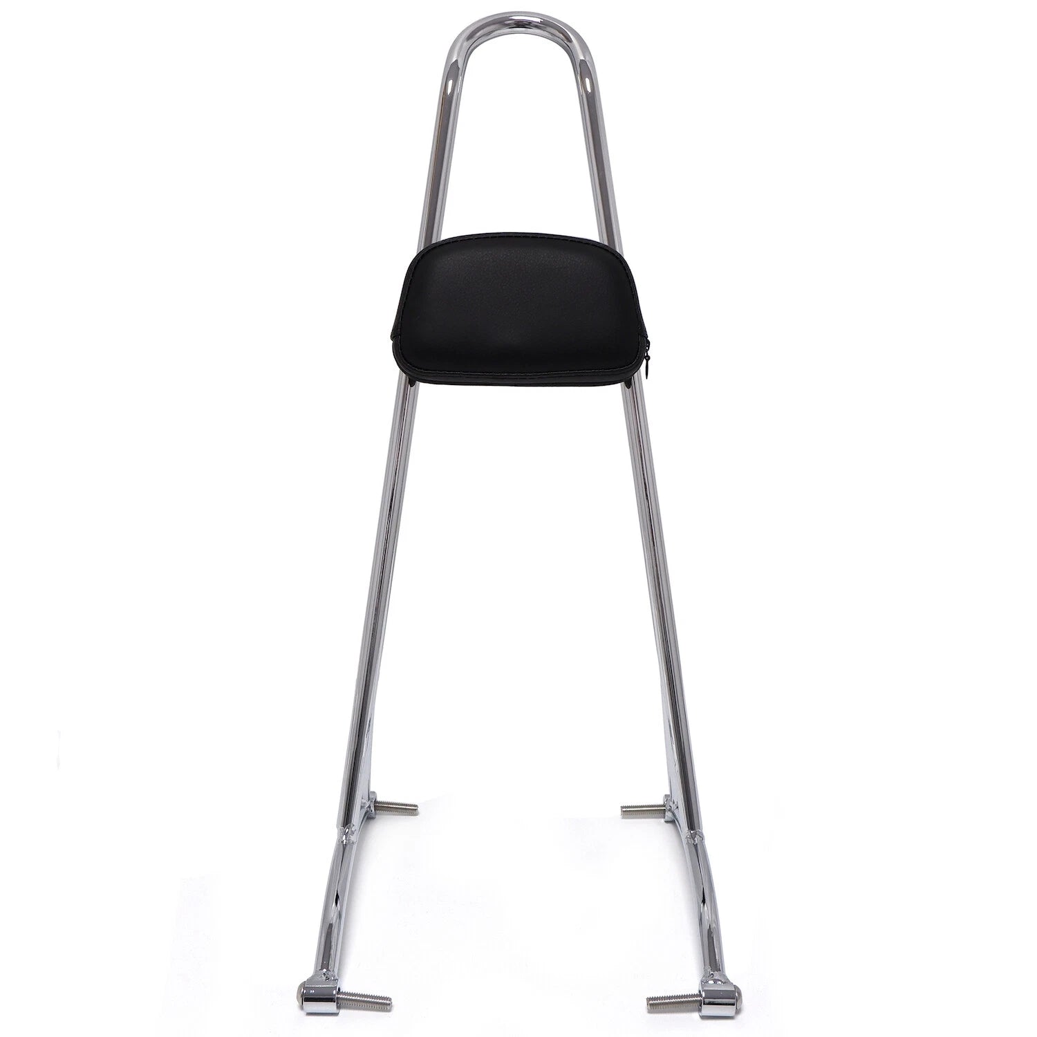 20" Chrome Sissy Bar Backrest Pad for Harley Sportster XL 883 1200 (1996–2003)