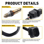 2X Oxygen O2 Sensor for Kia Soul (2012–2018) 1.6L Upstream + Downstream