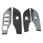 Window Lift Panel Switch Cover Trim for Toyota RAV4 (2019–2024) Carbon Fiber RHD