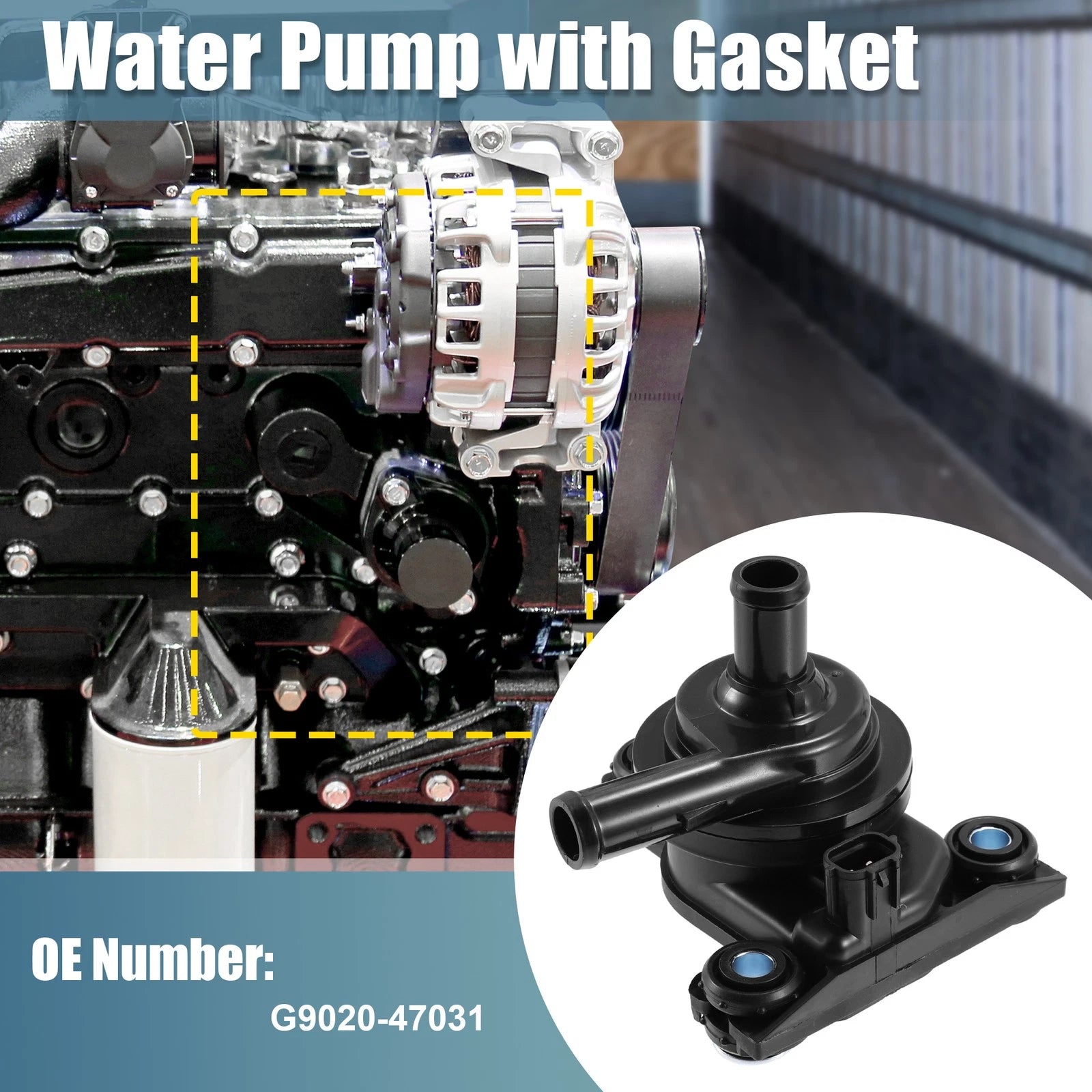 Electric Water Pump G9020-47031 for Toyota Prius (2004–2009)