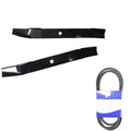 Mower Deck Belt and Blade Set for Husqvarna (Replaces 532 14 42-00)