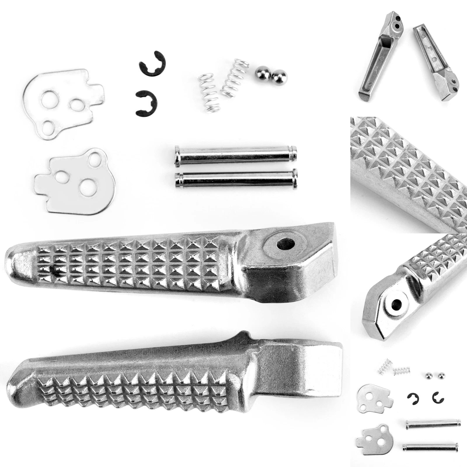 Rear Foot Peg Footrest for Honda CBR600F CBR900RR CBR929 CBR954 CB400 (1991–2009)