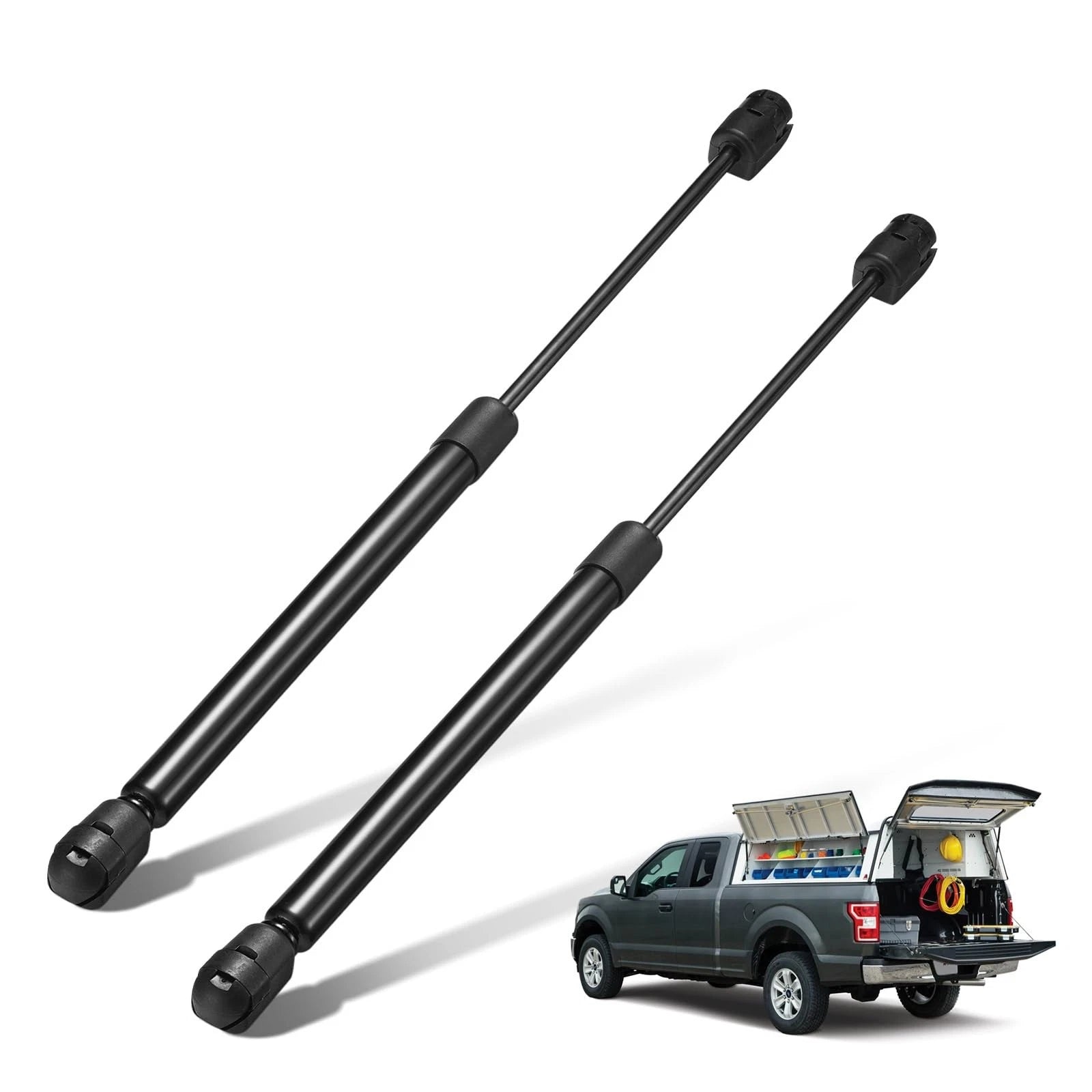 15" 24Lbs Gas Struts for Truck Cap Window for Leer Topper (2011–2011)