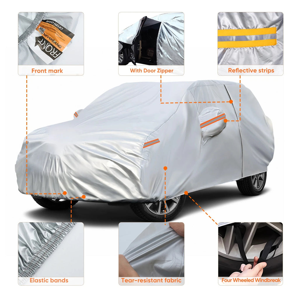 SUV Car Cover for Cadillac Escalade (Waterproof, Outdoor, Snow, Rain)