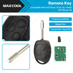 Remote Key 433MHz 4D60 for Ford Focus (2002–2005) / Fiesta (2004–2008)