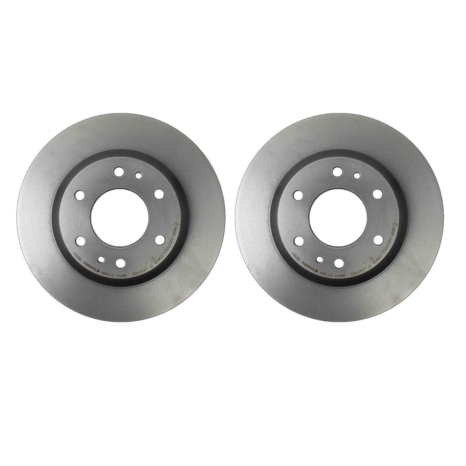 Set of 2 Brembo Front Disc Brake Rotors for Buick Chevy GMC Isuzu Saab Oldsmobile