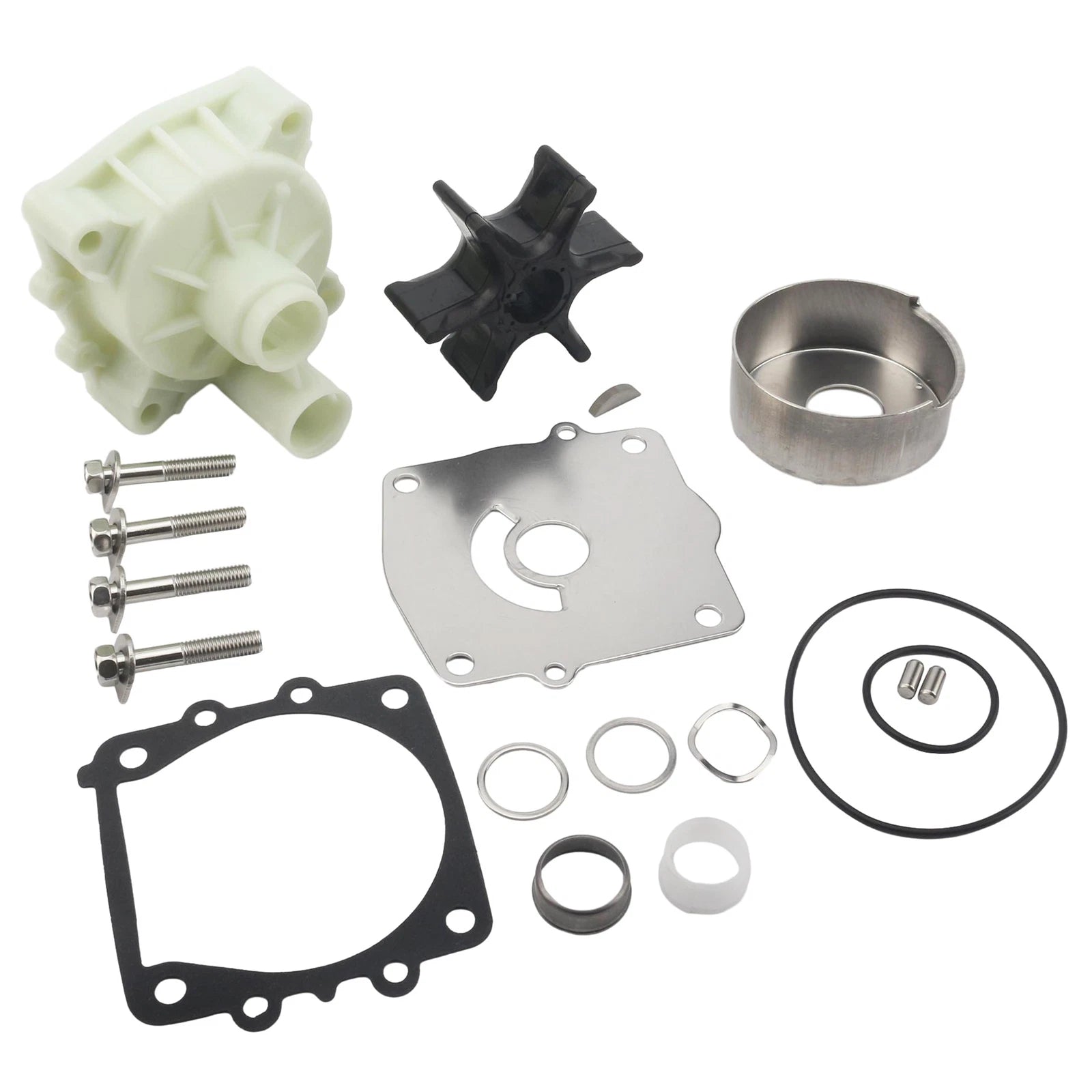 Water Pump Repair Service Kit for Yamaha Outboard (61A-W0078-01, 61A-W0078-A2)