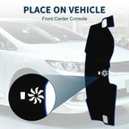 Dashboard Dash Cover Mat for Honda Civic FL5 2022-2024 Sun Protector Black Blue