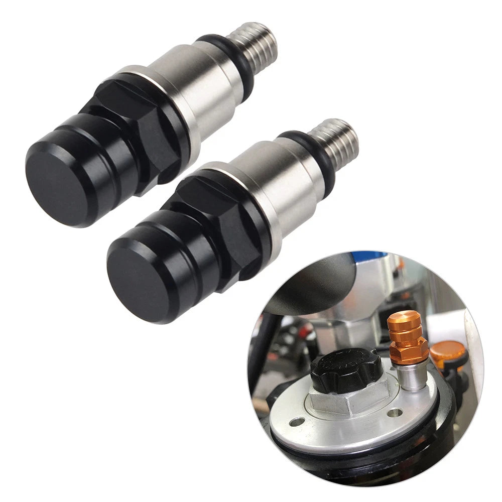 M5x0.8 Racing Suspension Fork Air Bleeder Valves for Showa KYB Forks (Fits 2010–2023)