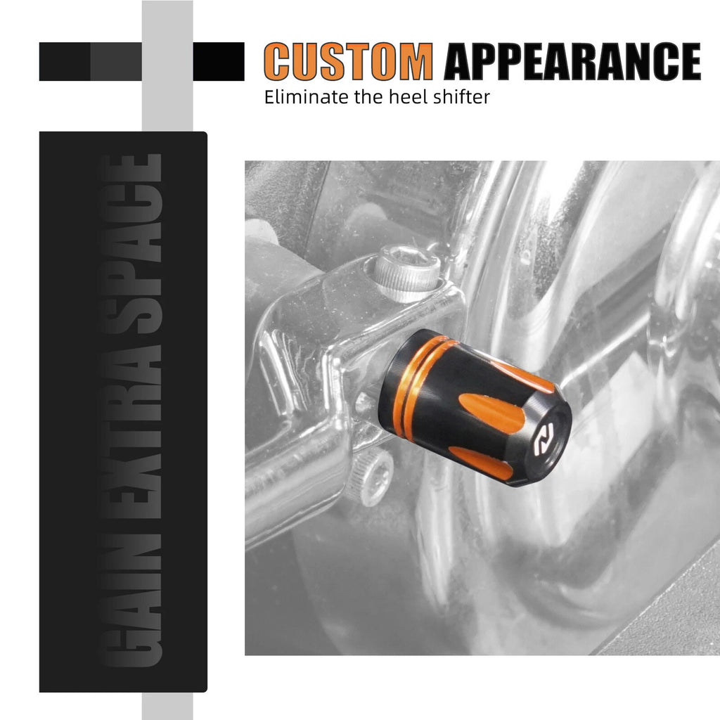 Heel Shifter Lever Substitute Cap for Harley Road King FLHR (2017–2022)