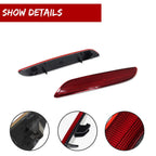 Set of 2 Rear Bumper Reflectors for Chrysler Pacifica (2017–2023)