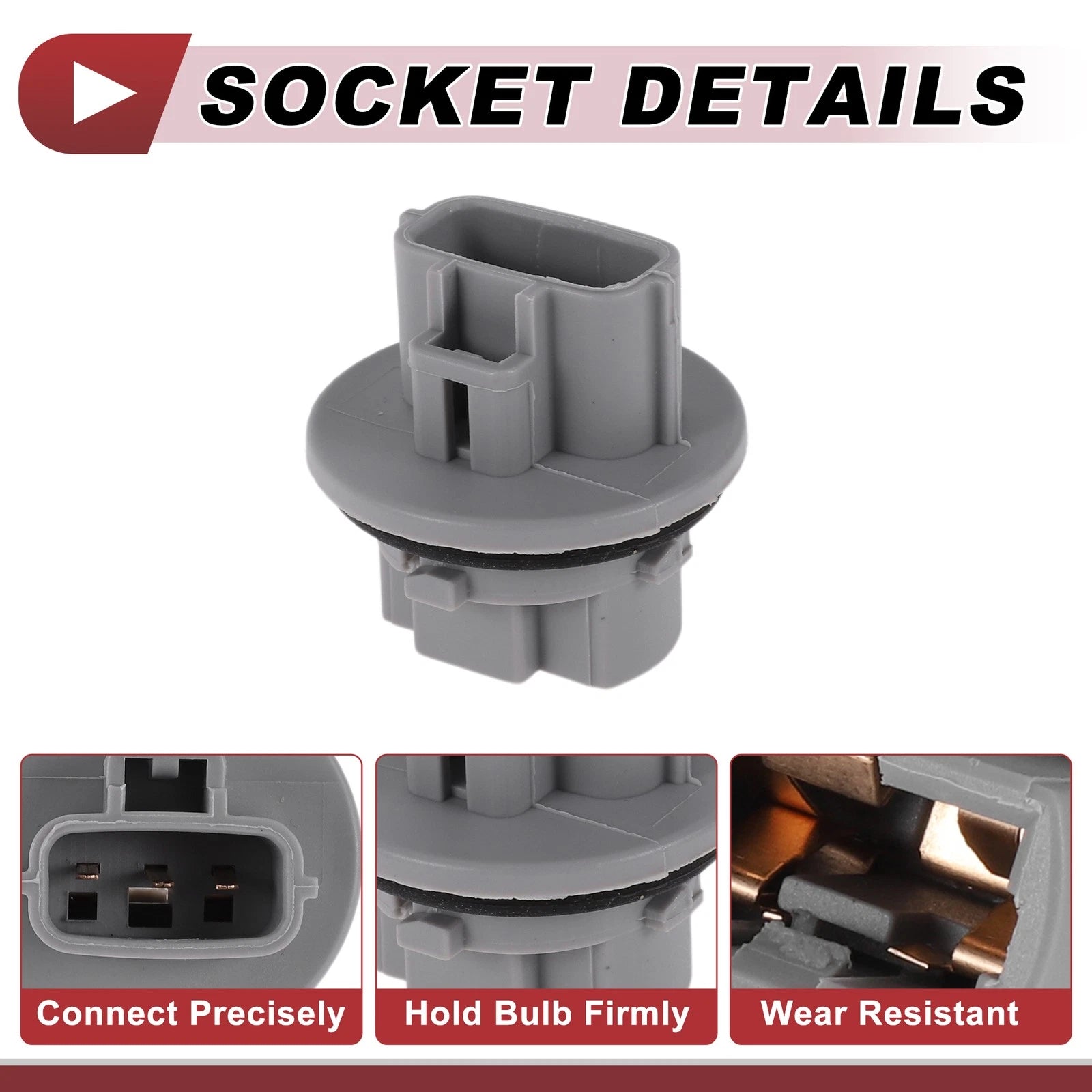Headlight Turn Signal Light Socket Wiring for Toyota 4Runner (2003–2006) No. 9007560060