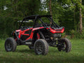SuperATV Boxed HC Rear Radius Arms for Polaris RZR XP Turbo S (2018–2023)