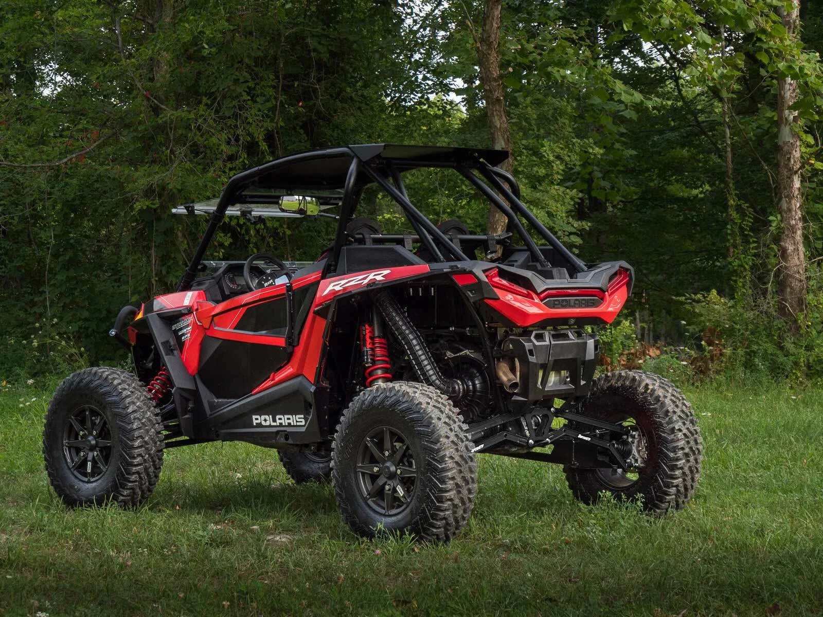 SuperATV Boxed HC Rear Radius Arms for Polaris RZR XP Turbo S (2018–2023)