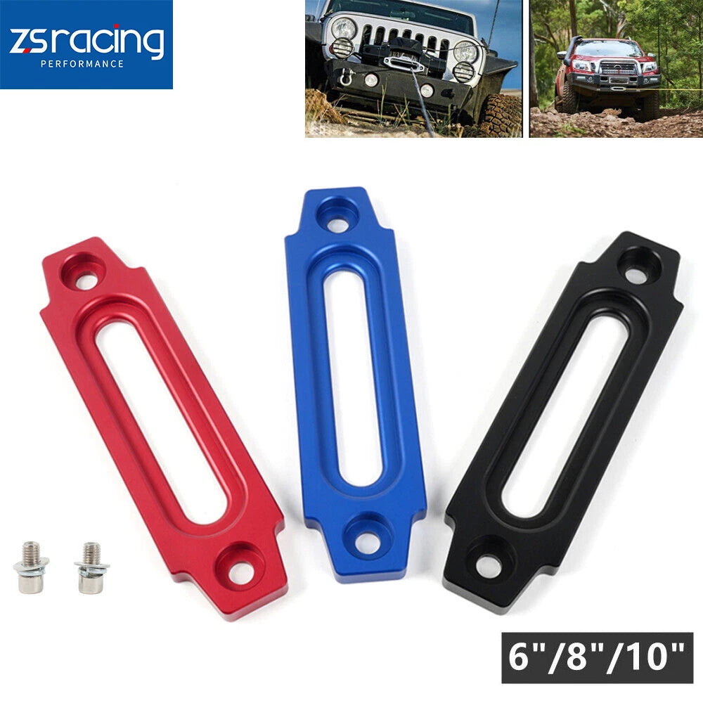 Universal ATV UTV Hawse Fairlead Winch for Synthetic Rope (6" 8" 10")