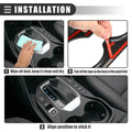 Carbon Fiber Central Control Gear Shift Panel Trim for Dodge Durango (2018-2020)