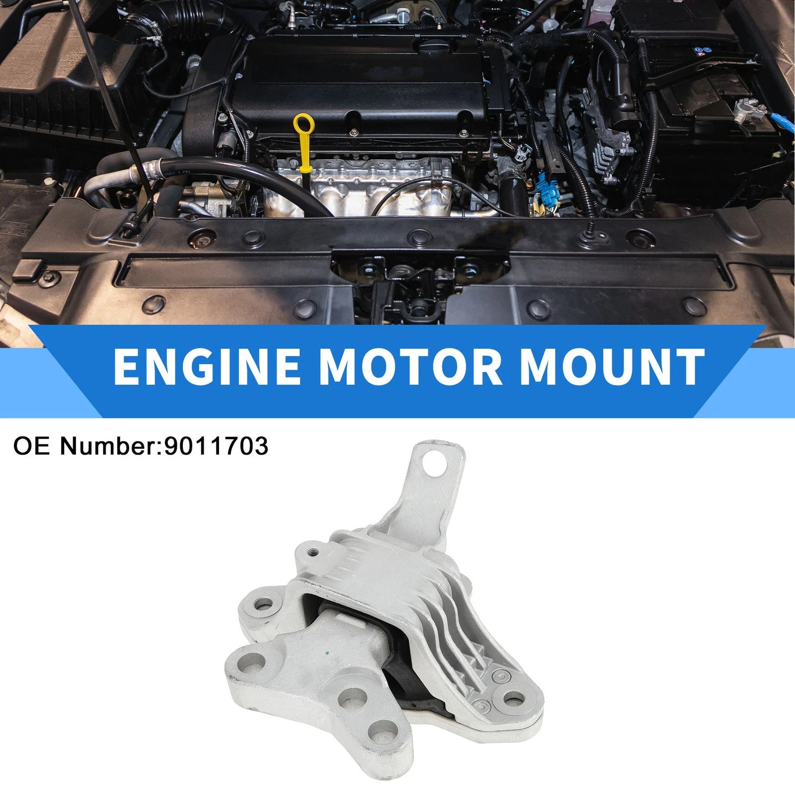 Engine Motor Mount & Transmission Mount for Chevrolet Cruze (2009–2016)