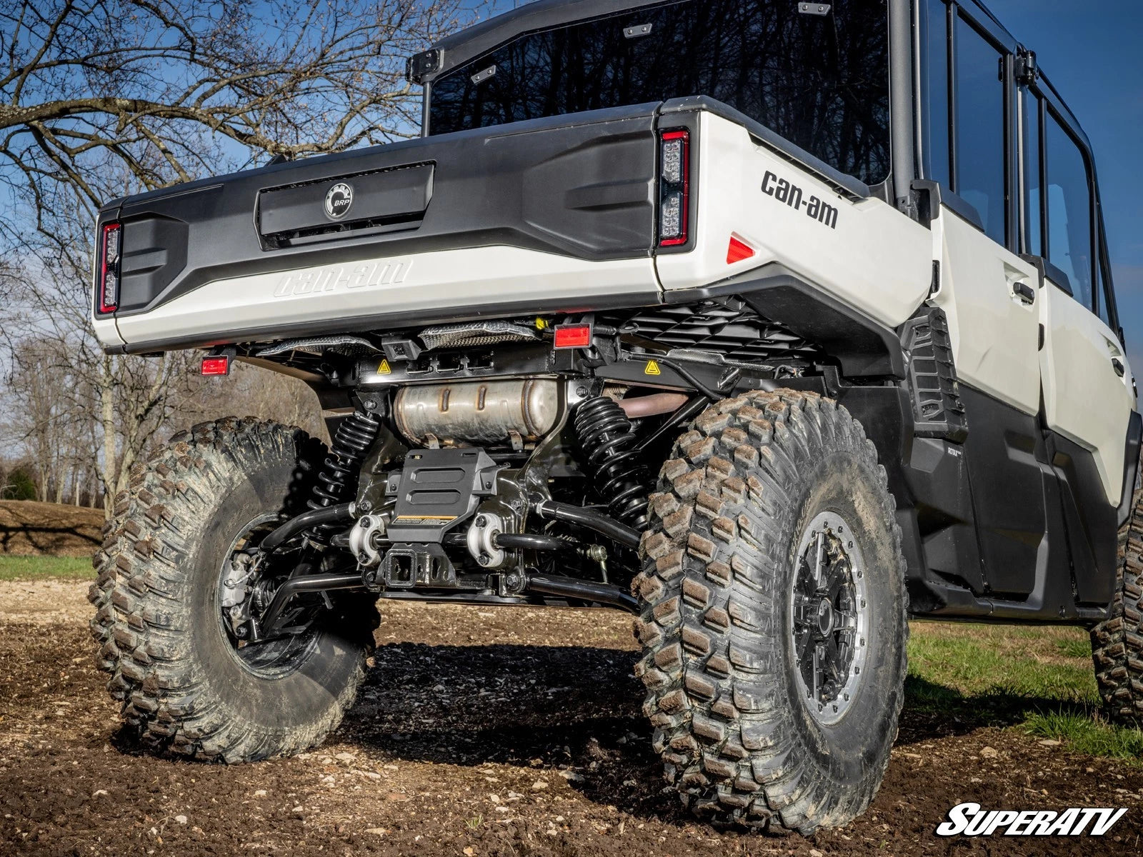 SuperATV Atlas Pro 1.5" Rear Offset A-Arms for Can-Am Defender HD11 (2026+)