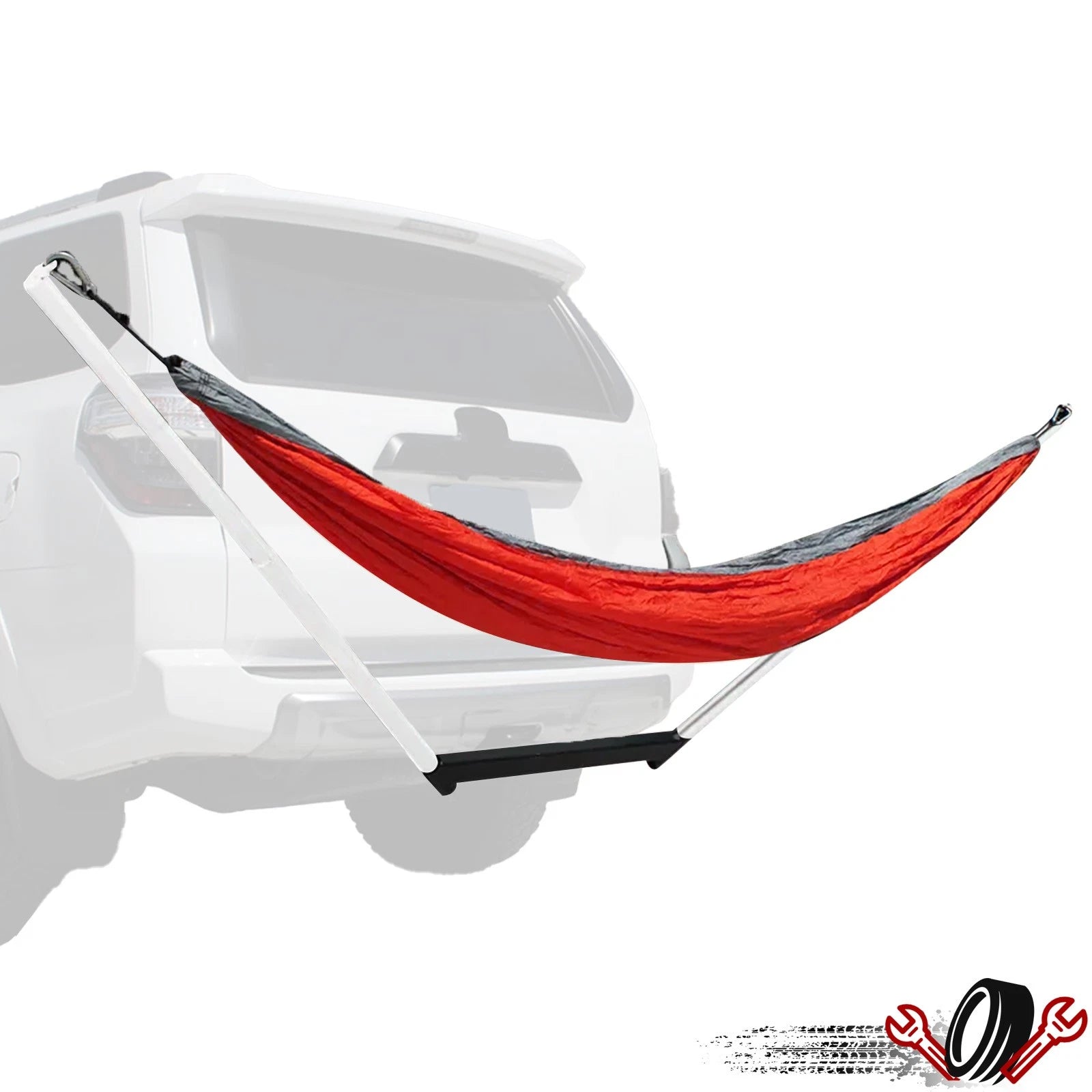Camping Hammock Stand for 2" Receiver Hitch (up to 114")