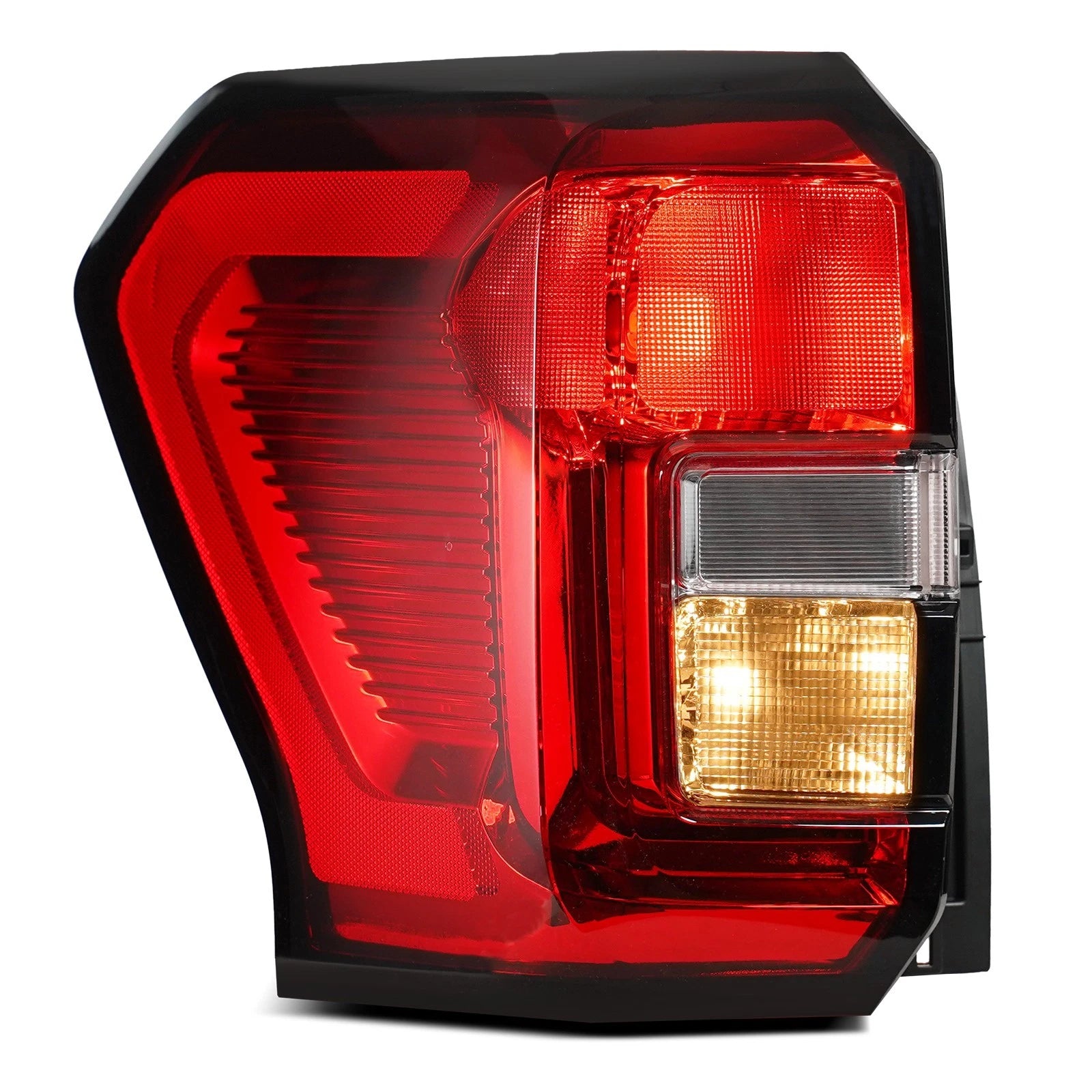 Set of 2 Halogen Tail Lights Chrome for Ford Expedition XL/XLT (2022–2025)