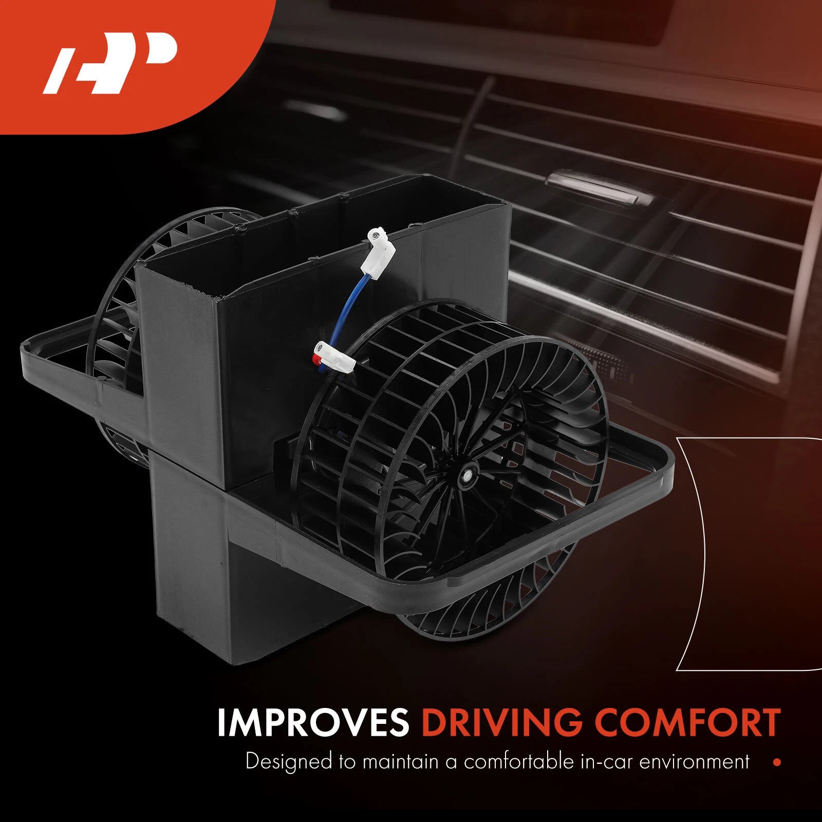HVAC Blower Motor with Wheel for BMW E38 E65 740i 740iL 750iL (1995–2001)